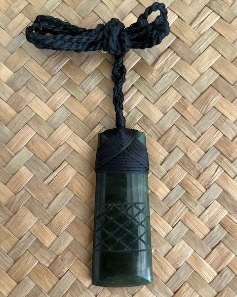 The Fantail House, Kete, NZ Made, Made in New Zealand, Pounamu, Greenstone, Pendant, Carved, Toki