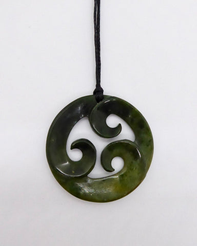 The Fantail House, NZ Made, Greenstone - Pounamu, Circle of Life, Koru, Handcrafted